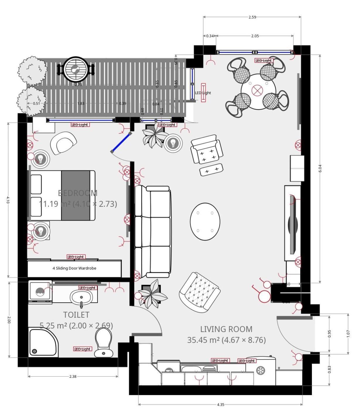 Kauno-Algirdo Luxury Apartments VNO Eksteriør bilde